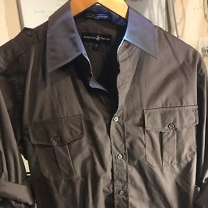 Polo club Beverly Hill’s charcoal grey button down